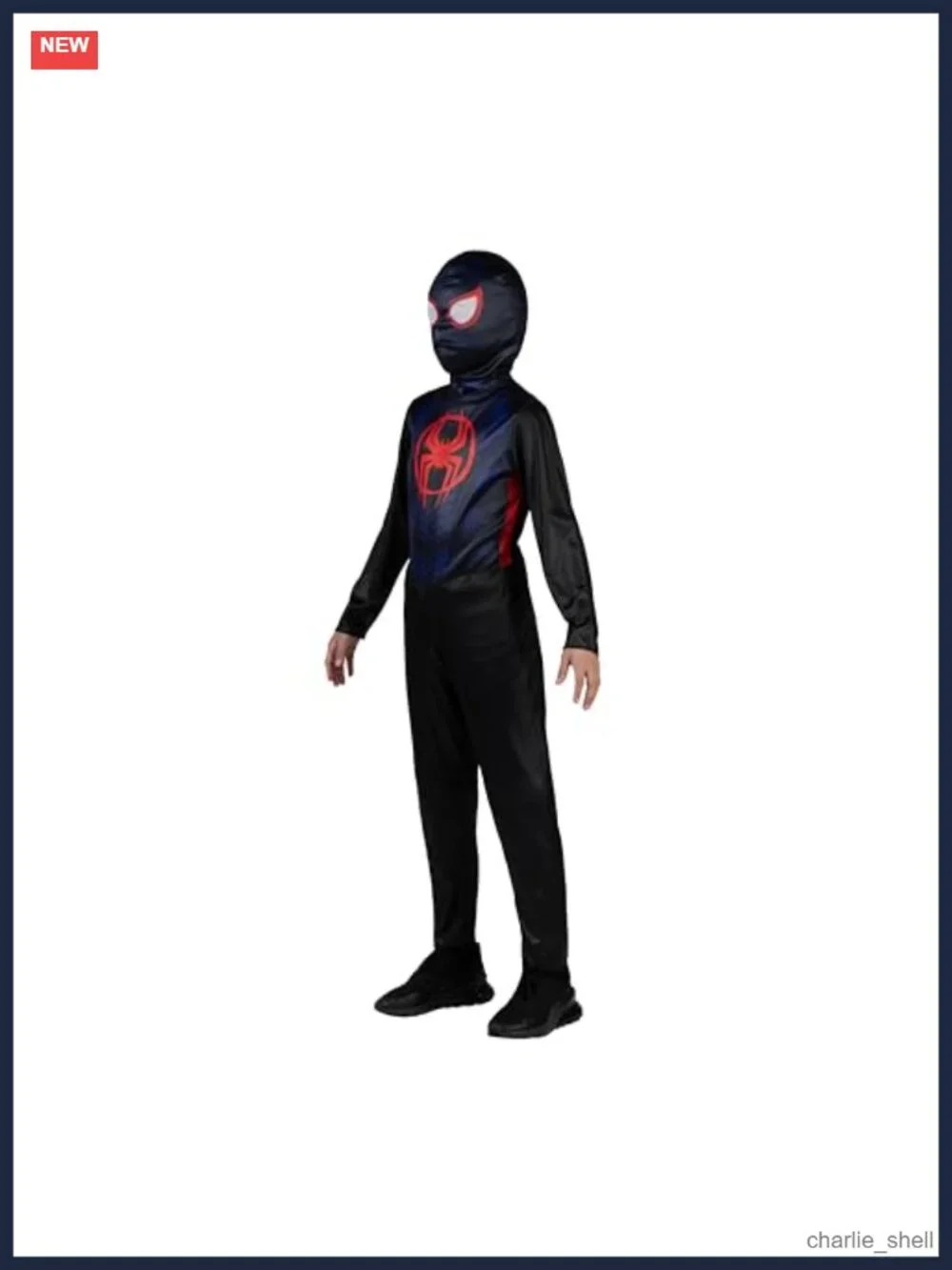 Miles Morales Youth Halloween Costume Jumpsuit & Mask
